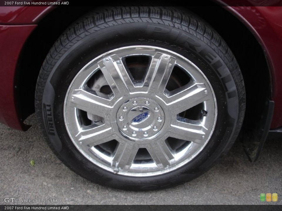 2007 Ford Five Hundred Limited AWD Wheel and Tire Photo #50198445