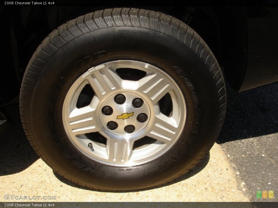 2008 Chevrolet Tahoe LS 4x4 Wheel and Tire Photo #50198721