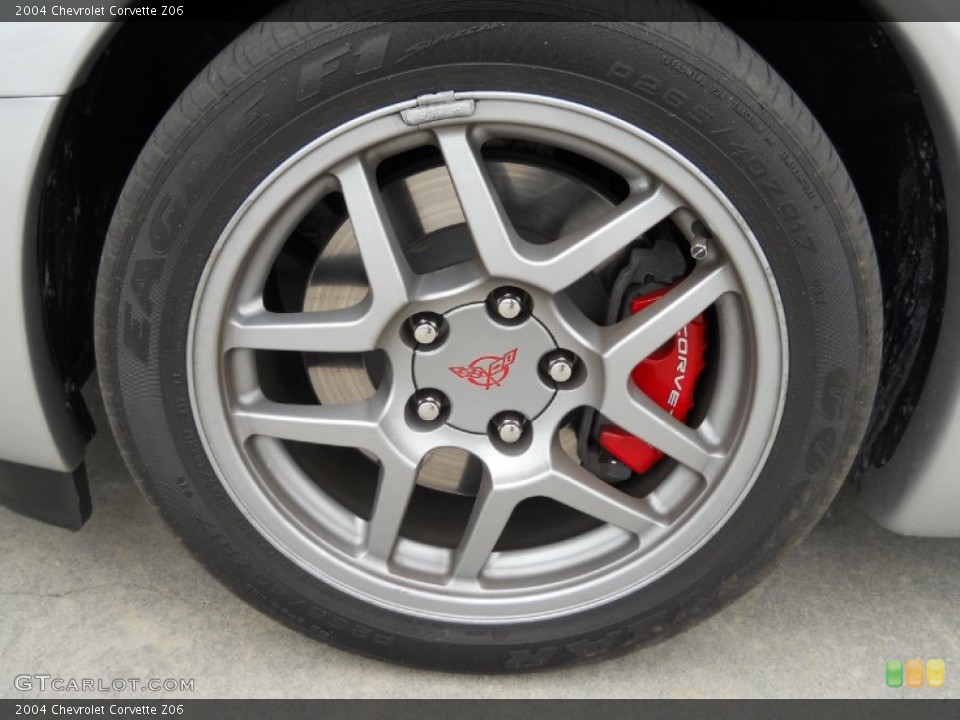2004 Chevrolet Corvette Z06 Wheel and Tire Photo #50203629