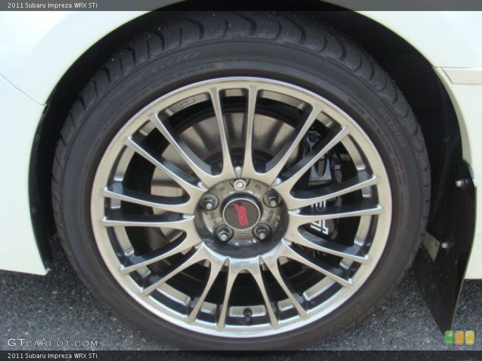 2011 Subaru Impreza WRX STi Wheel and Tire Photo #50211270