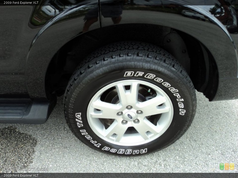 2009 Ford Explorer XLT Wheel and Tire Photo #50222736