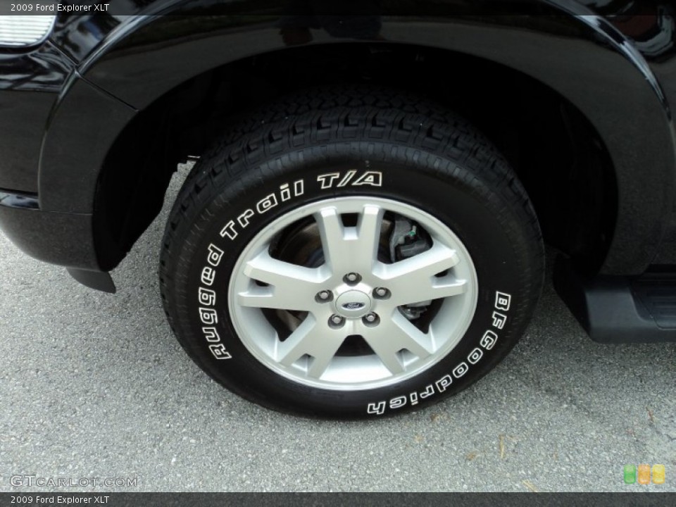 2009 Ford Explorer XLT Wheel and Tire Photo #50222748