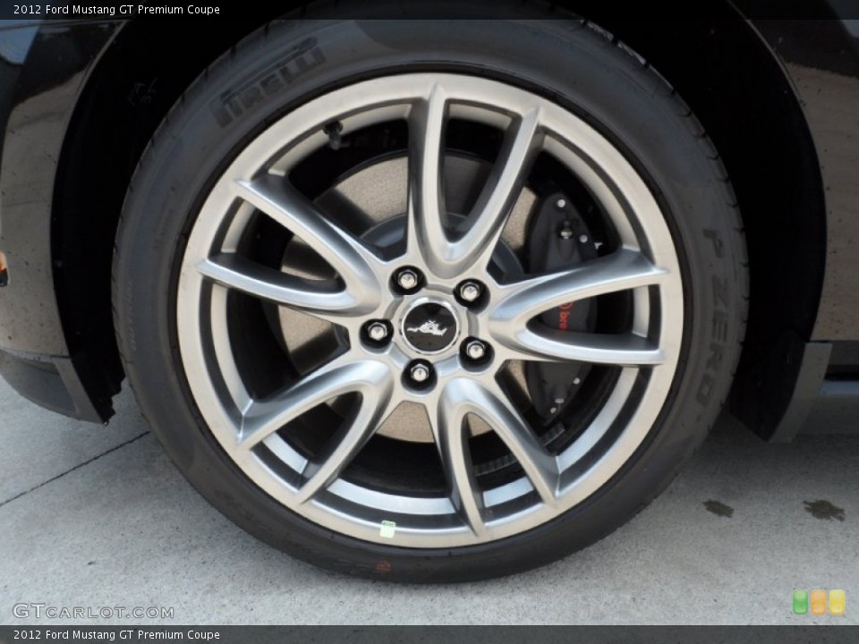2012 Ford Mustang GT Premium Coupe Wheel and Tire Photo #50226927