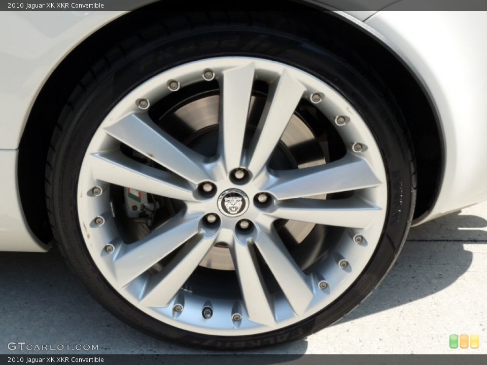 2010 Jaguar XK XKR Convertible Wheel and Tire Photo #50231692