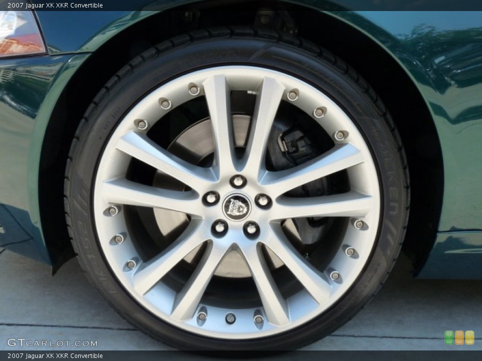 2007 Jaguar XK XKR Convertible Wheel and Tire Photo #50232160
