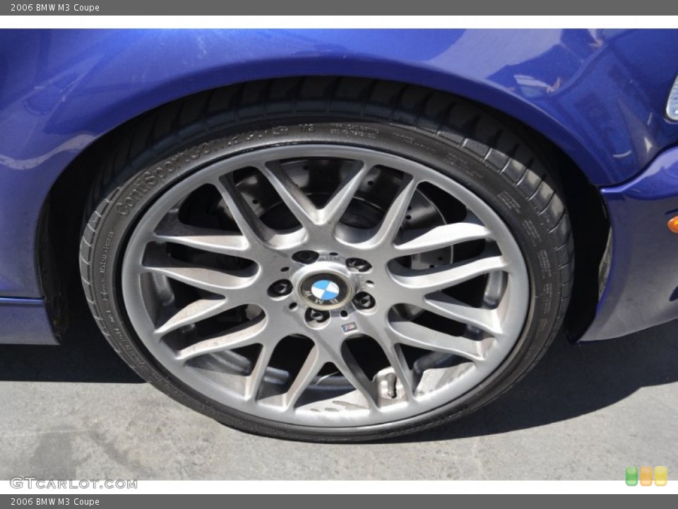 2006 BMW M3 Coupe Wheel and Tire Photo #50241958