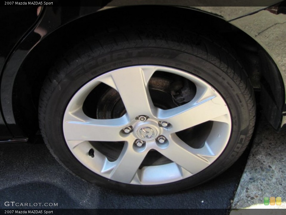 2007 Mazda MAZDA5 Sport Wheel and Tire Photo #50246833