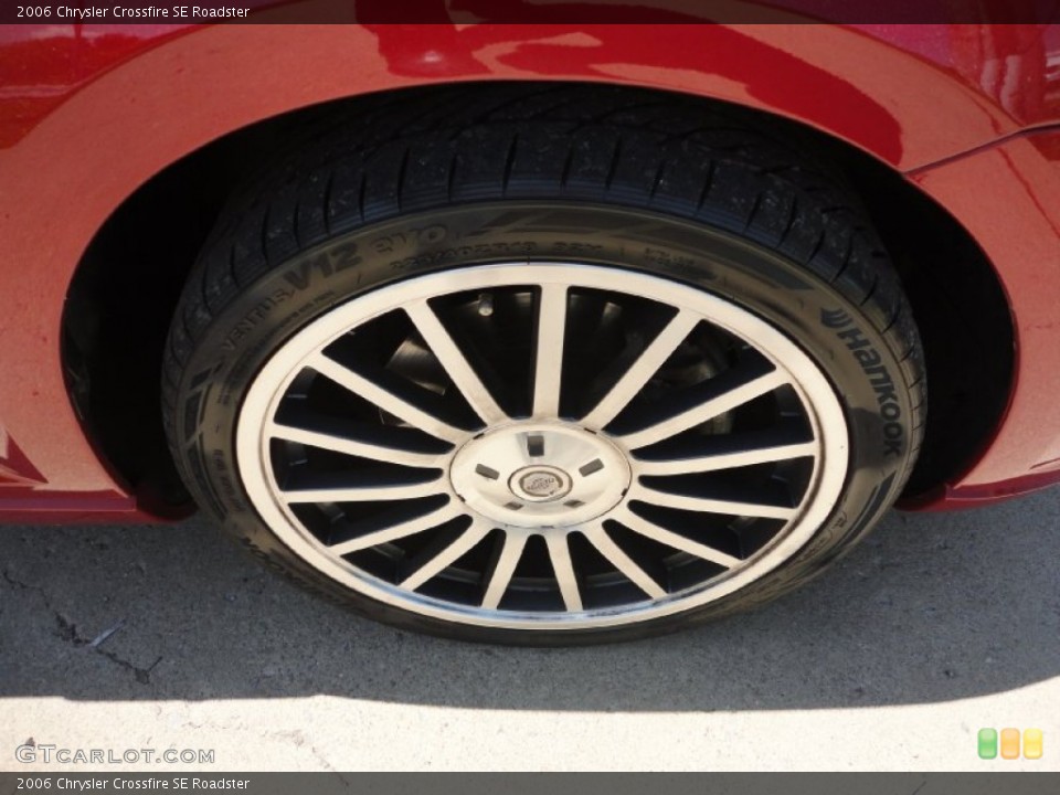2006 Chrysler Crossfire SE Roadster Wheel and Tire Photo #50247622
