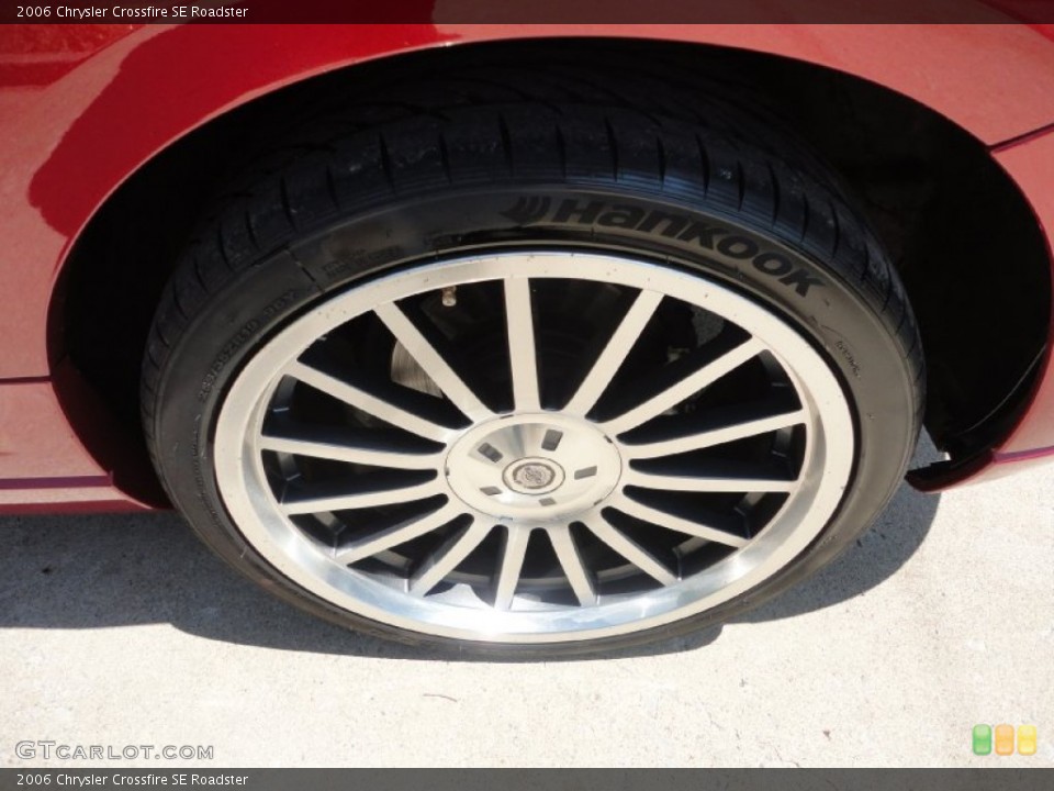 2006 Chrysler Crossfire SE Roadster Wheel and Tire Photo #50247631