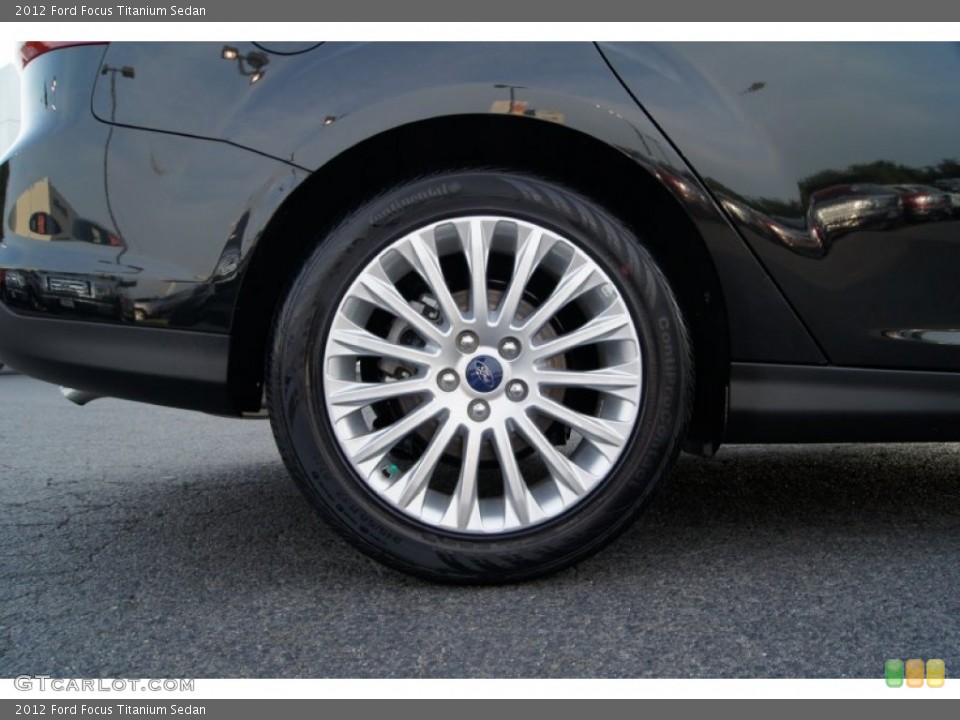 2012 Ford Focus Titanium Sedan Wheel and Tire Photo #50247997