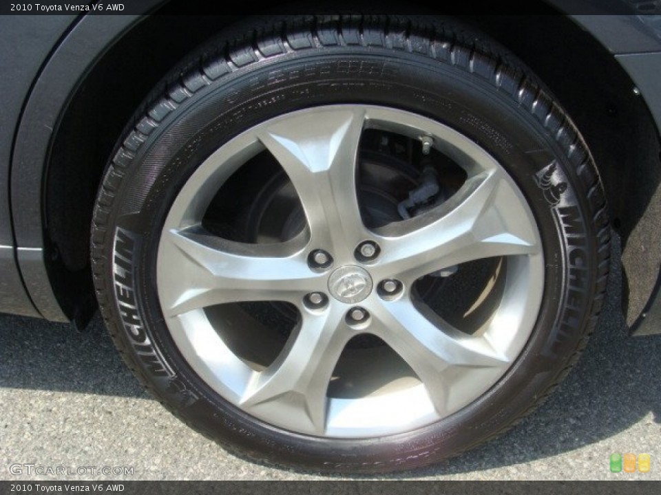 2010 Toyota Venza V6 AWD Wheel and Tire Photo #50257823