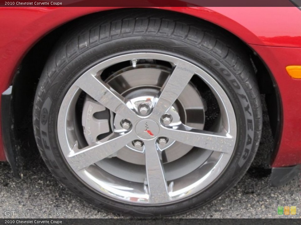 2010 Chevrolet Corvette Coupe Wheel and Tire Photo #50260025