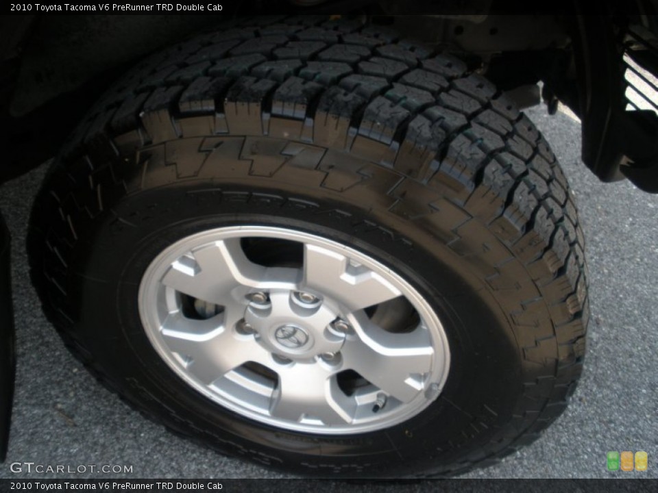 2010 Toyota Tacoma V6 PreRunner TRD Double Cab Wheel and Tire Photo #50261771