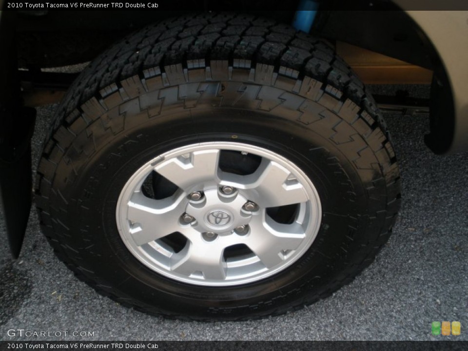 2010 Toyota Tacoma V6 PreRunner TRD Double Cab Wheel and Tire Photo #50261780