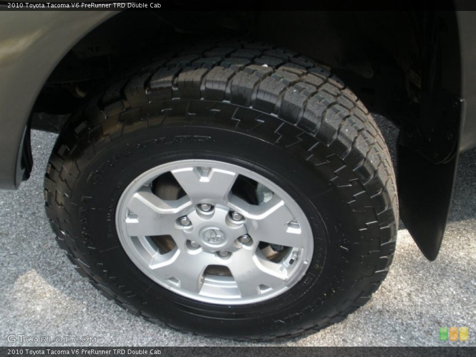 2010 Toyota Tacoma V6 PreRunner TRD Double Cab Wheel and Tire Photo #50261801