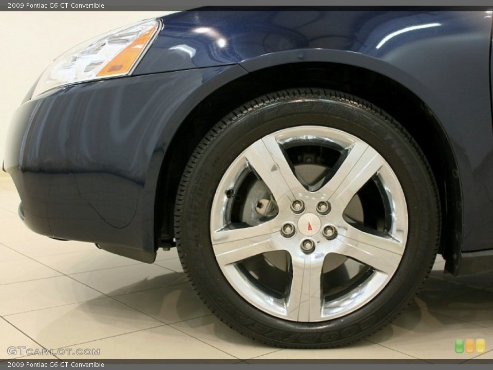 2009 Pontiac G6 GT Convertible Wheel and Tire Photo #50264186