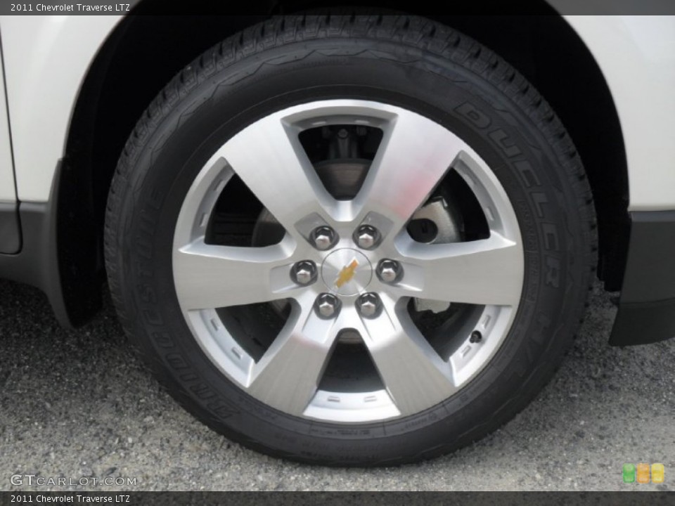 2011 Chevrolet Traverse LTZ Wheel and Tire Photo #50264390