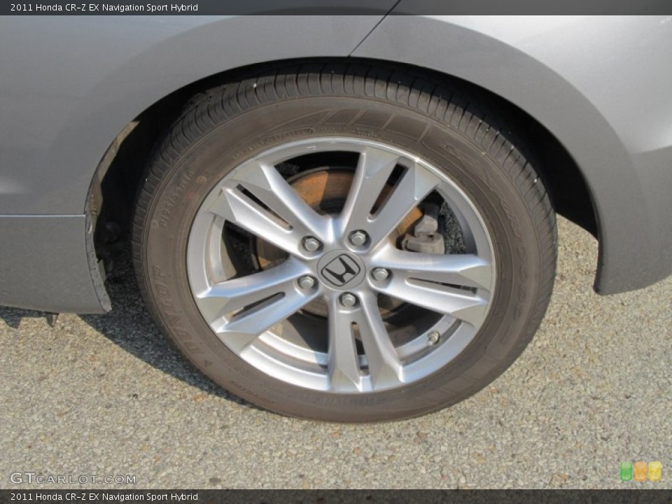 2011 Honda CR-Z EX Navigation Sport Hybrid Wheel and Tire Photo #50271861