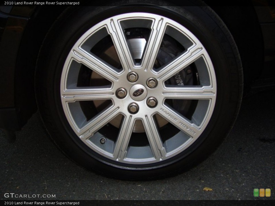 2010 Land Rover Range Rover Supercharged Wheel and Tire Photo #50280894