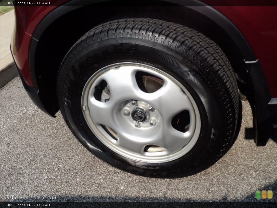 2009 Honda CR-V LX 4WD Wheel and Tire Photo #50282079