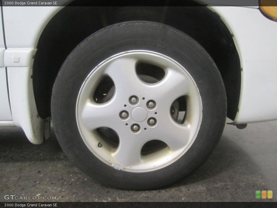 2000 Dodge Grand Caravan SE Wheel and Tire Photo #50283567