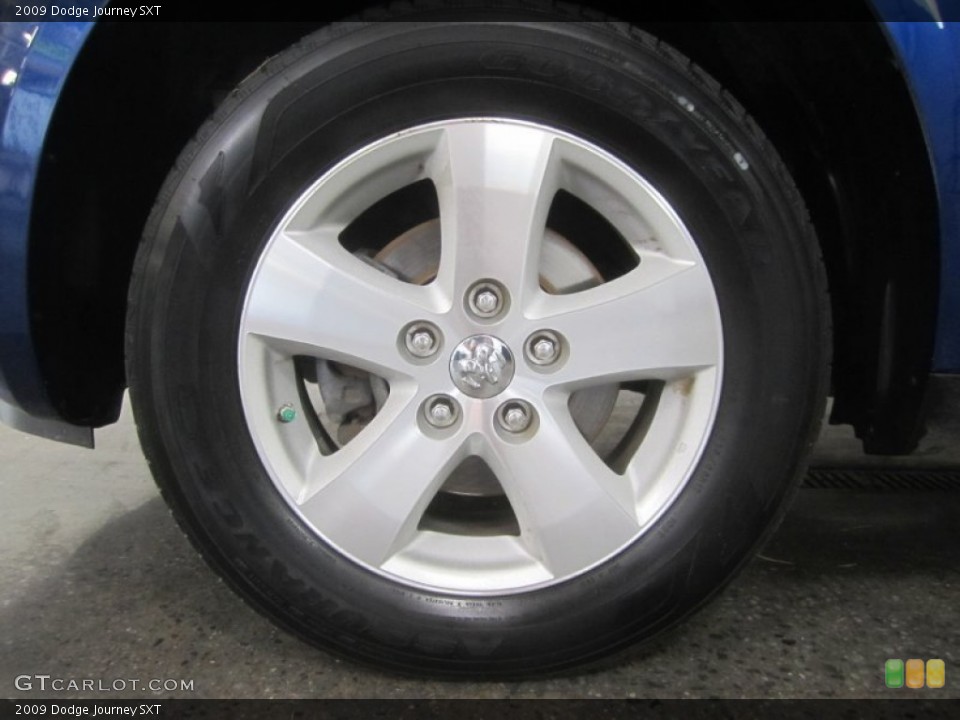 2009 Dodge Journey SXT Wheel and Tire Photo #50284224