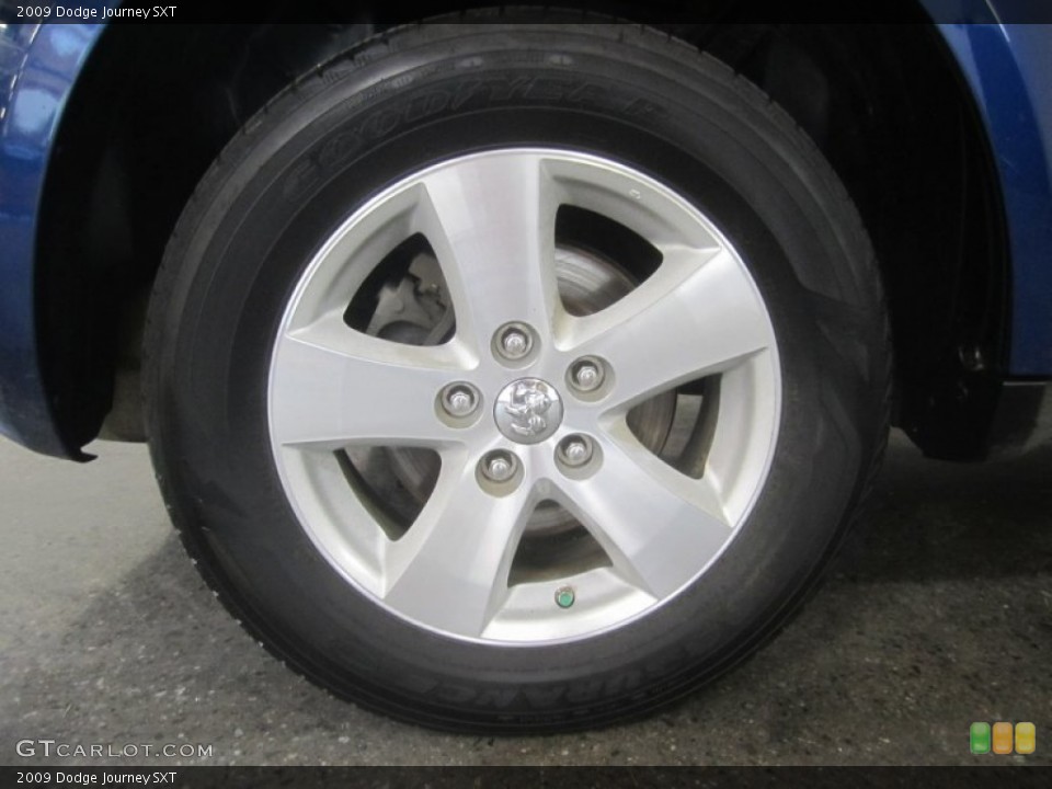2009 Dodge Journey SXT Wheel and Tire Photo #50284371