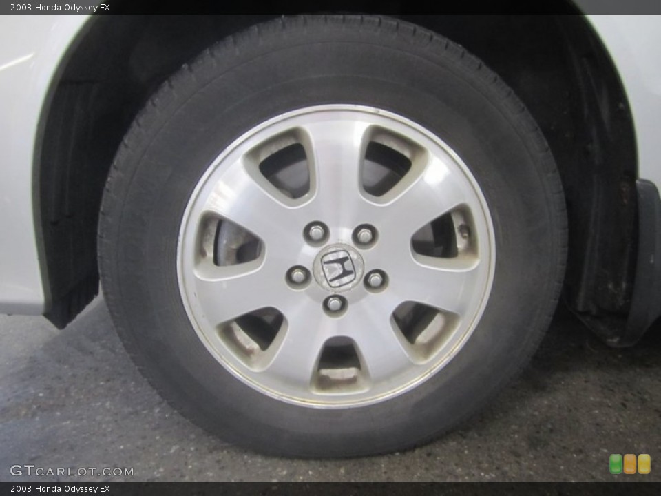 2003 Honda Odyssey EX Wheel and Tire Photo #50284653