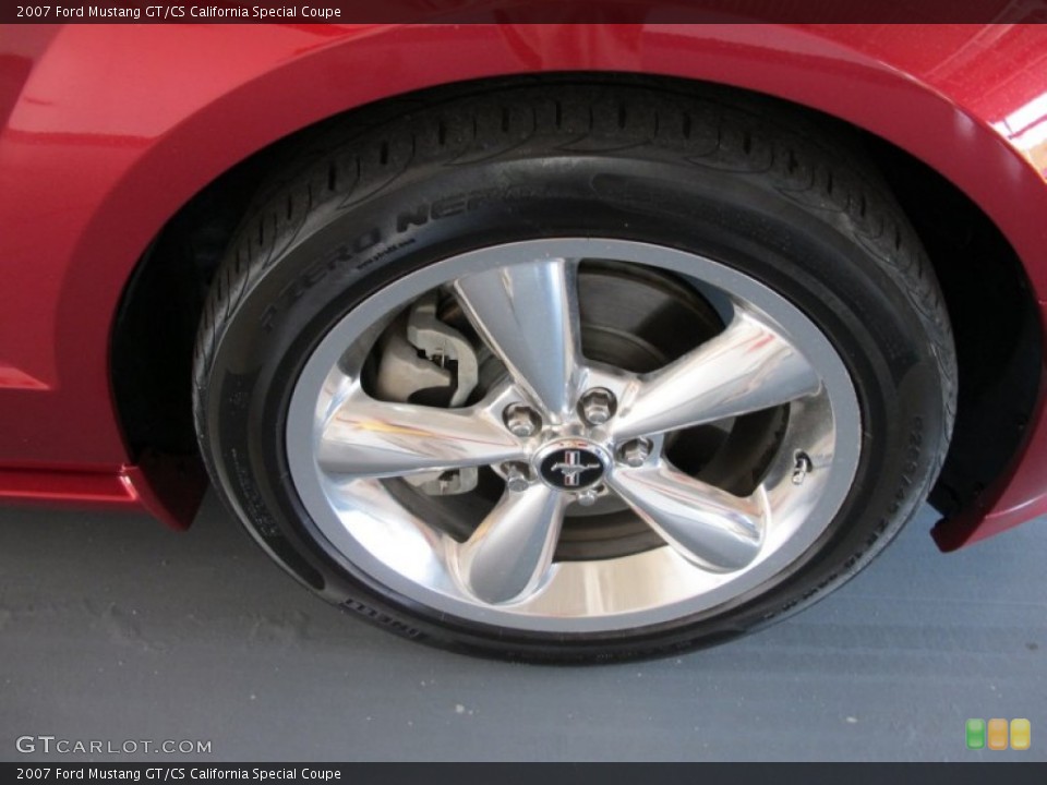 2007 Ford Mustang GT/CS California Special Coupe Wheel and Tire Photo #50285118