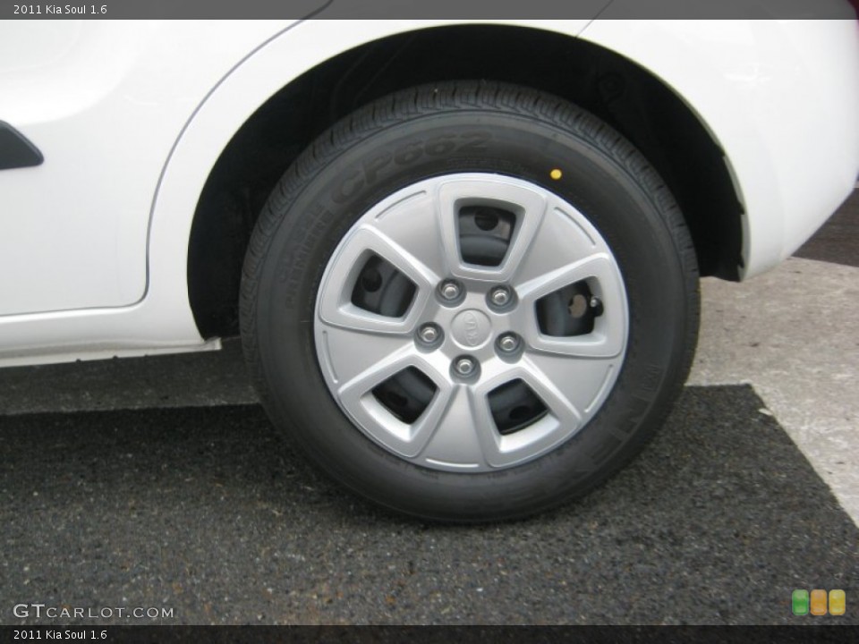 2011 Kia Soul 1.6 Wheel and Tire Photo #50286471