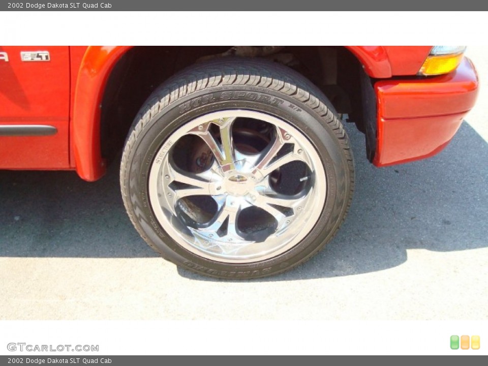 2002 Dodge Dakota Custom Wheel and Tire Photo #50287914