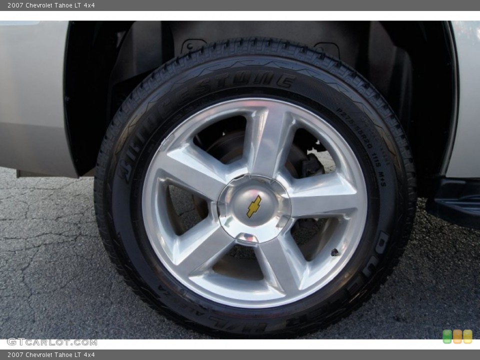 2007 Chevrolet Tahoe LT 4x4 Wheel and Tire Photo #50290122