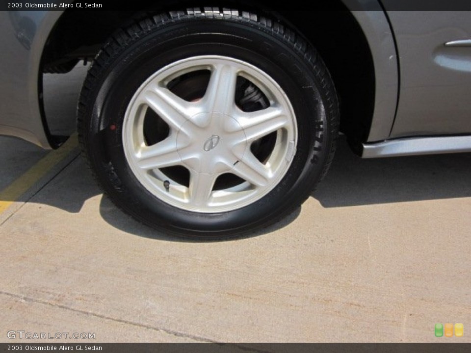 2003 Oldsmobile Alero GL Sedan Wheel and Tire Photo #50290467