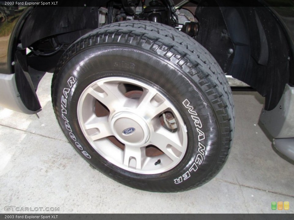 2003 Ford Explorer Sport XLT Wheel and Tire Photo #50290890