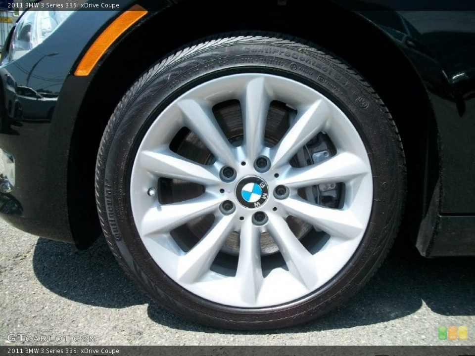 2011 BMW 3 Series 335i xDrive Coupe Wheel and Tire Photo #50292066
