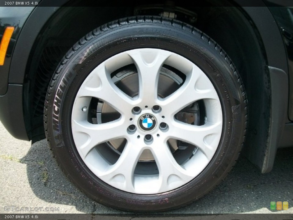 2007 BMW X5 4.8i Wheel and Tire Photo #50292567
