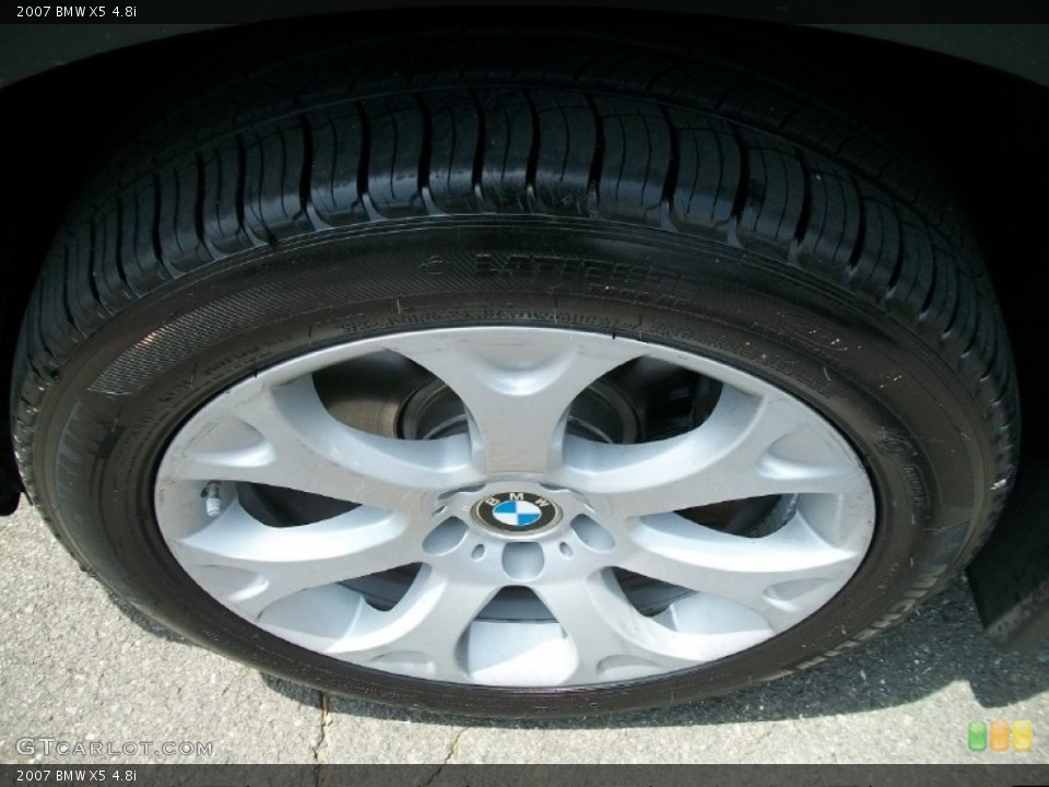 2007 BMW X5 4.8i Wheel and Tire Photo #50292582