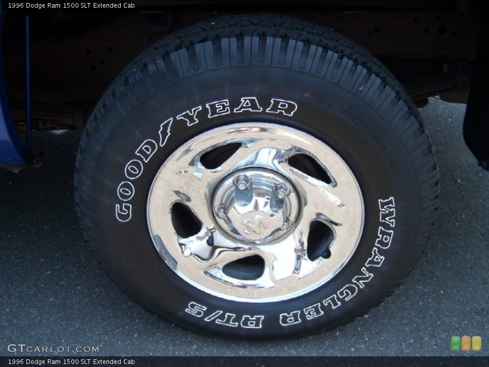 1996 Dodge Ram 1500 SLT Extended Cab Wheel and Tire Photo #50292588