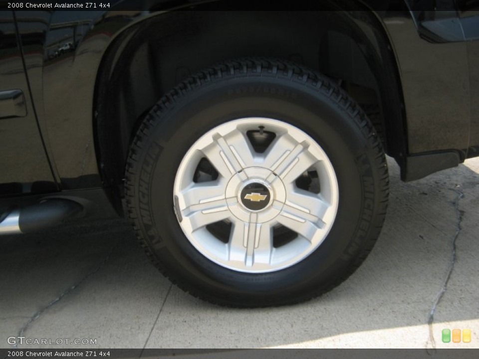 2008 Chevrolet Avalanche Z71 4x4 Wheel and Tire Photo #50294913