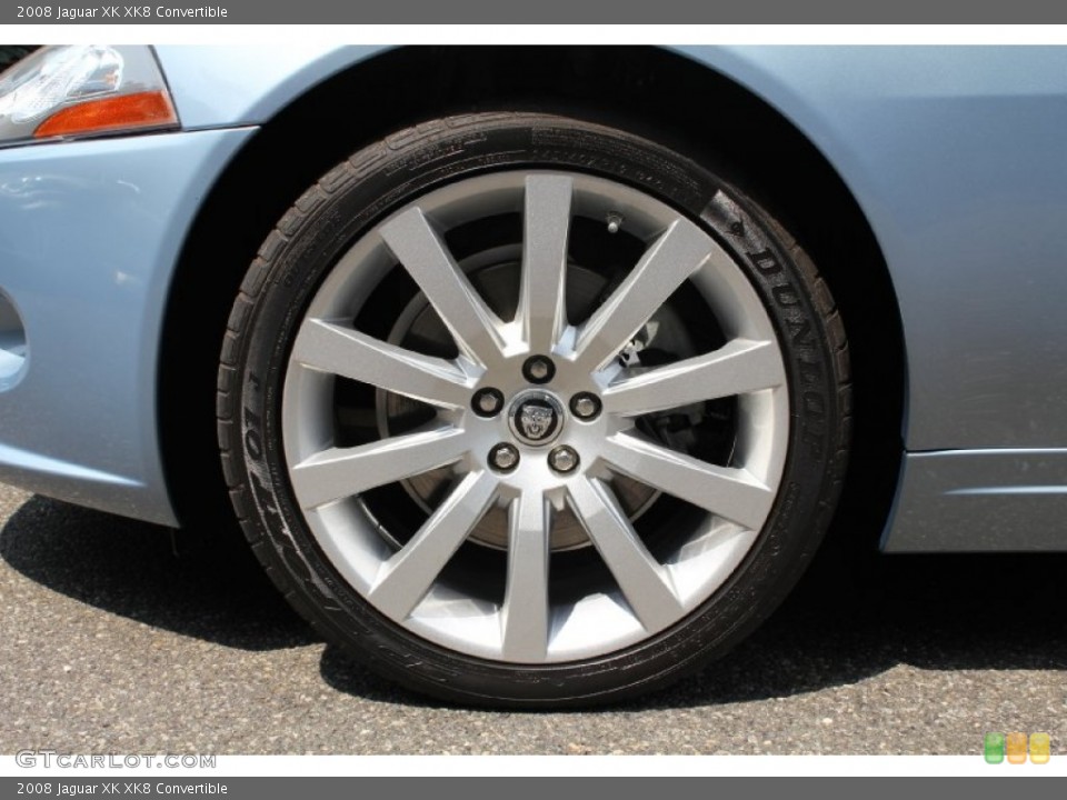 2008 Jaguar XK XK8 Convertible Wheel and Tire Photo #50296221