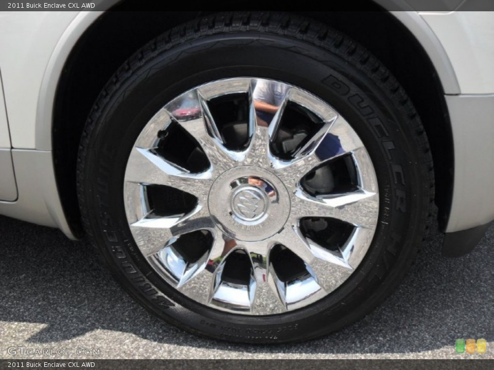 2011 Buick Enclave CXL AWD Wheel and Tire Photo #50296923