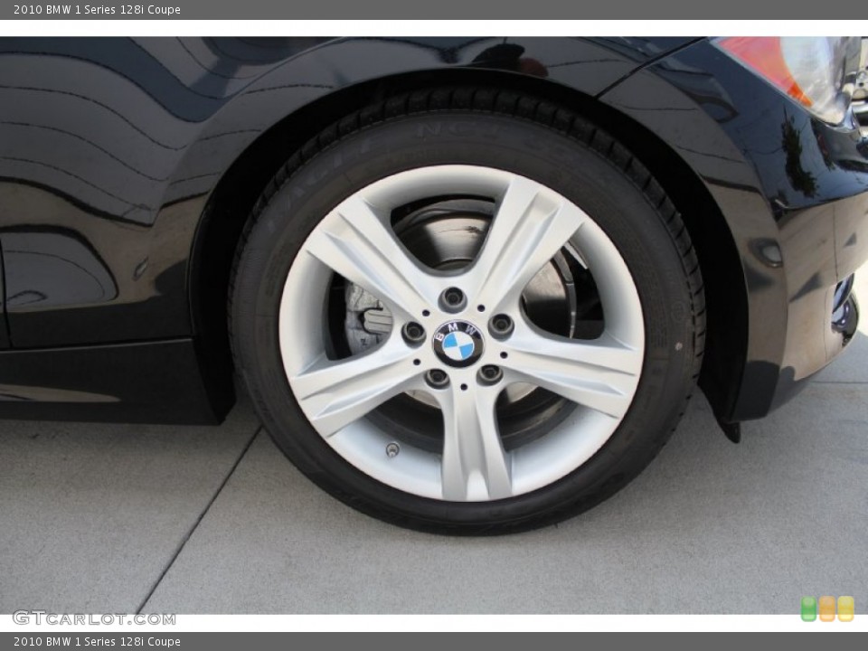 2010 BMW 1 Series 128i Coupe Wheel and Tire Photo #50298561