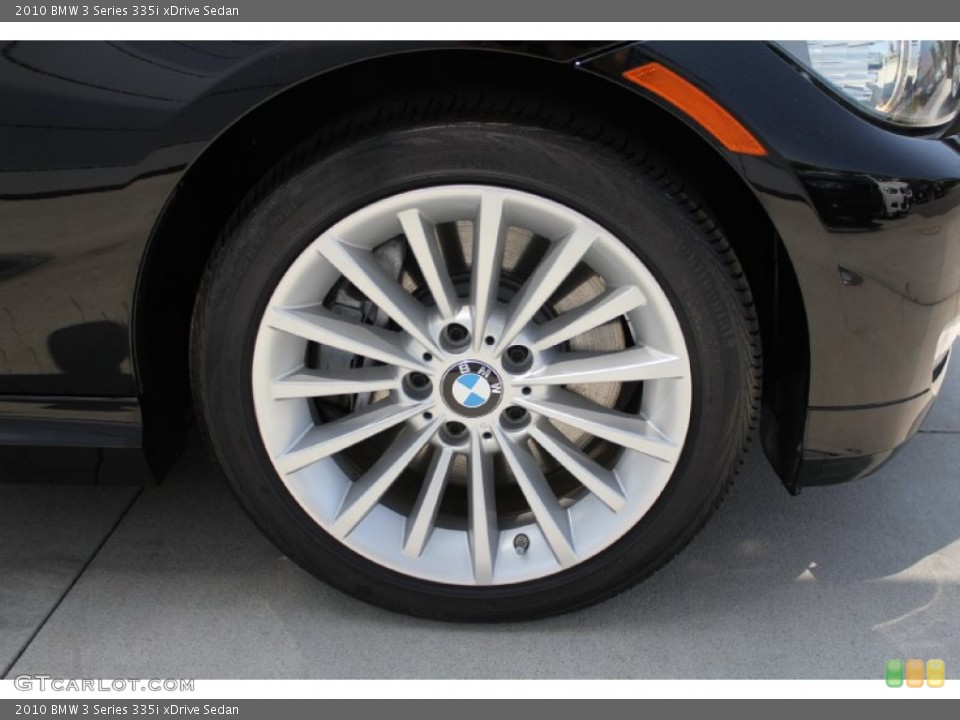 2010 BMW 3 Series 335i xDrive Sedan Wheel and Tire Photo #50299062