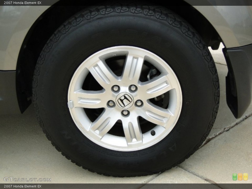 2007 Honda Element EX Wheel and Tire Photo #50301126