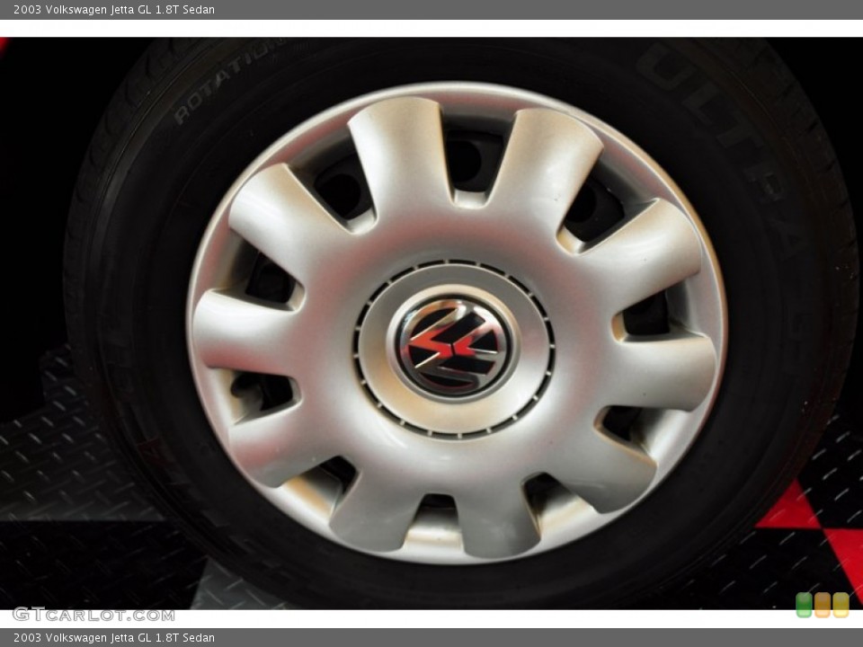 2003 Volkswagen Jetta GL 1.8T Sedan Wheel and Tire Photo #50301216