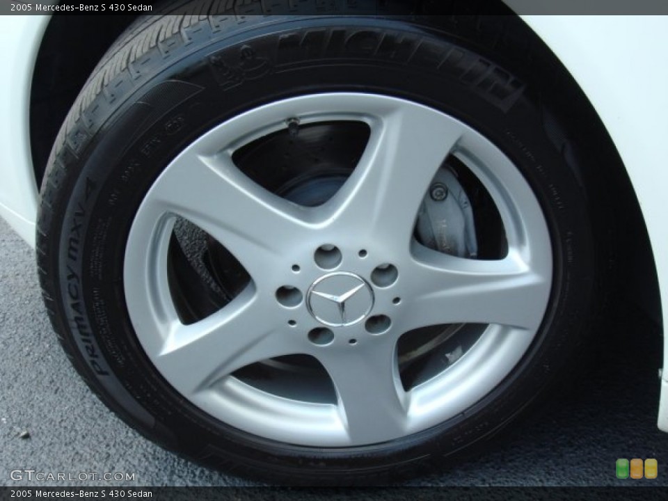 2005 Mercedes-Benz S 430 Sedan Wheel and Tire Photo #50303313