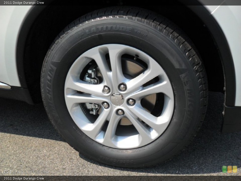 2011 Dodge Durango Crew Wheel and Tire Photo #50303460