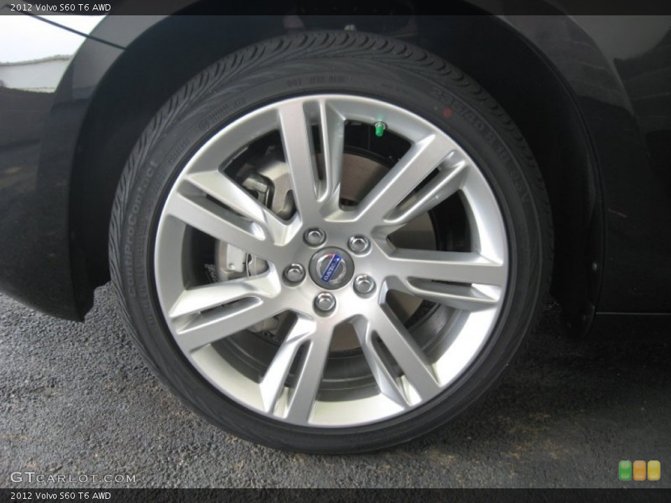 2012 Volvo S60 T6 AWD Wheel and Tire Photo #50305161