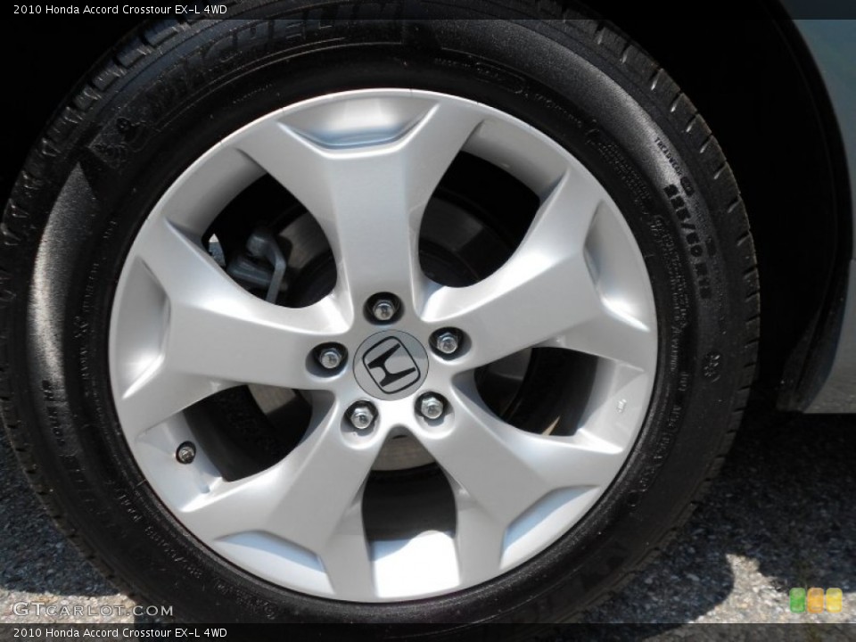 2010 Honda Accord Crosstour EX-L 4WD Wheel and Tire Photo #50308914
