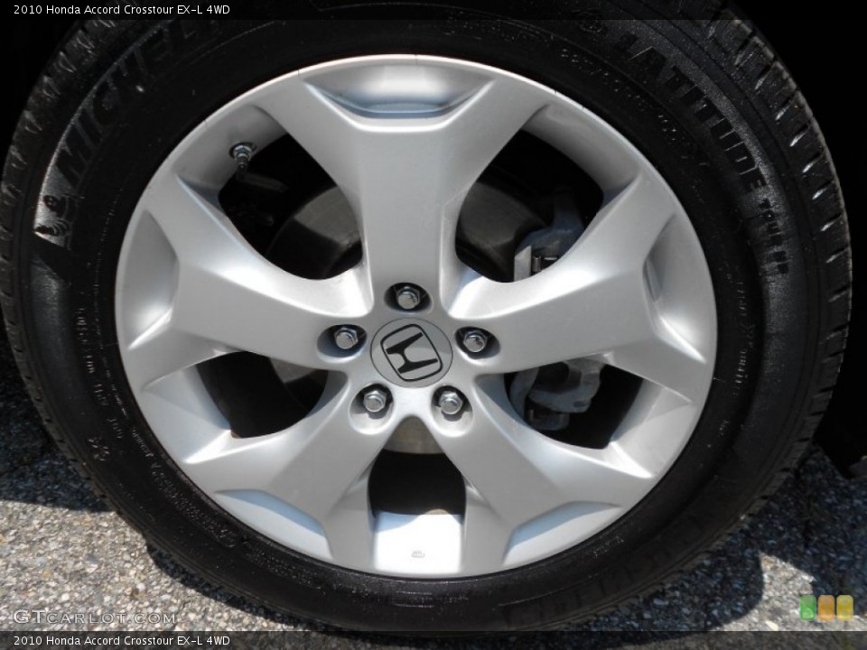 2010 Honda Accord Crosstour EX-L 4WD Wheel and Tire Photo #50308934